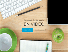 Tablet Screenshot of cursosdesocialmedia.net